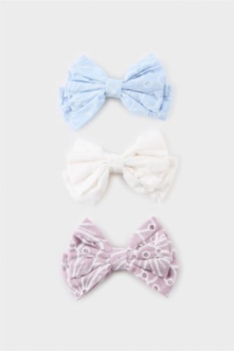 Kız Çocuk - Genç Kız Karma 3'lü Kurdele Toka Kız Çocuk