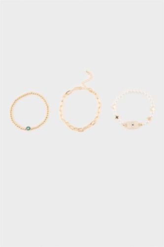 Kadın Altın Kadın 3'lü Bileklik