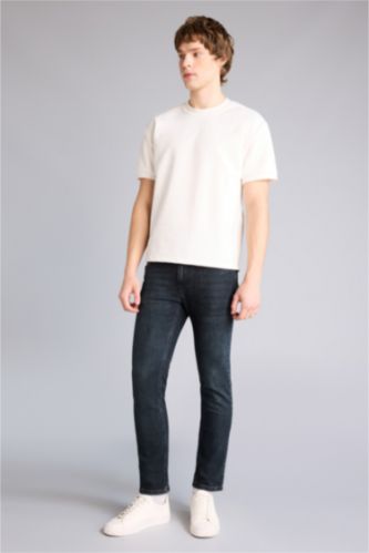 Erkek Koyu Yeşil Pedro Slım Fıt Pantolon