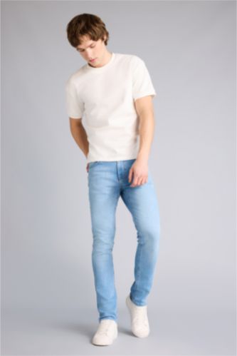 Erkek Açık Mavi Pedro Slım Fıt Pantolon