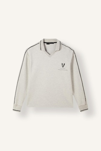 Boxy Fit Vikings Valhalla Printed Sweatshirt