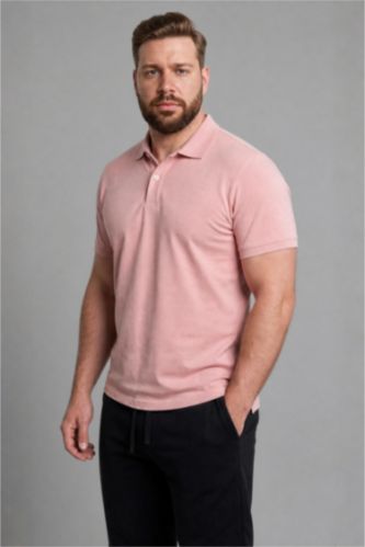 HOMME Bordeaux Polo 100% coton