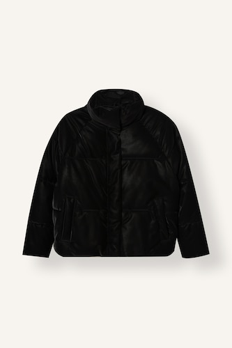 Regular Fit Faux Leather Jacket
