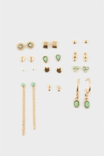 Kadın Altın Kadın 12'li Küpe