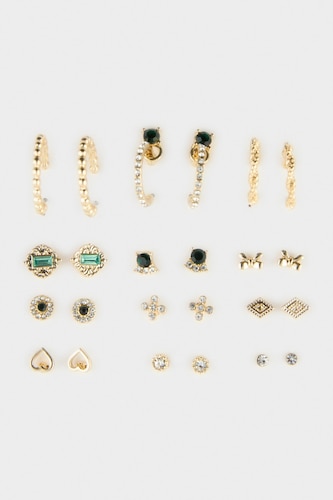 Woman 12 Piece Earrings