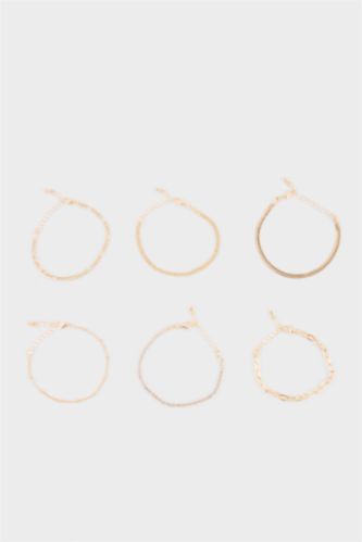 WOMAN GOLD Woman 6 Piece Bracelet Set