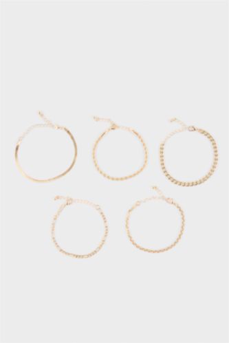 Kadın Altın Kadın 5'li Bileklik