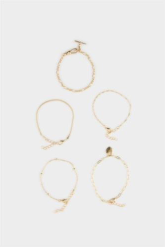 Kadın Altın Kadın 5'li Bileklik