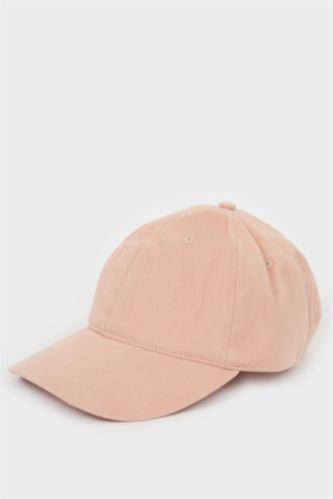 Erkek Pembe Erkek Pamuklu Cap Şapka