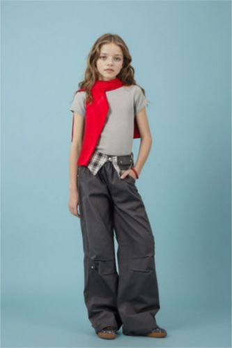 بناتي أنثرا بنطلون بناتي باجي فيت بوبلين