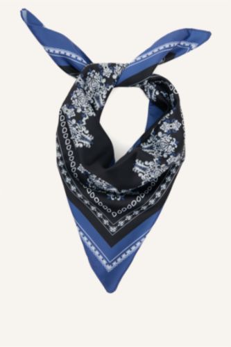 Man NAVY Man Printed Shawl