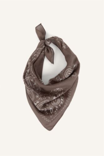 Man Light Brown Man Printed Shawl