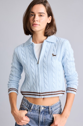 Женщины Голубрй Кардиган Regular Fit