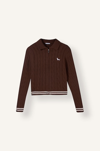 Әйелдерге Қоңыр Regular Fit кардиган