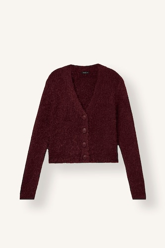 Cardigan à col V Coupe régulière