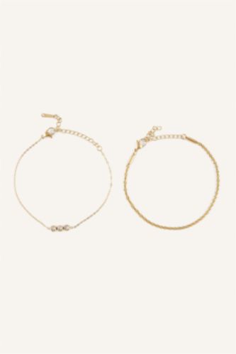Women Altın 2 piece Bracelet