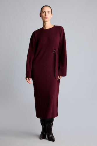 Relax Fit Crew Neck Knit Dress