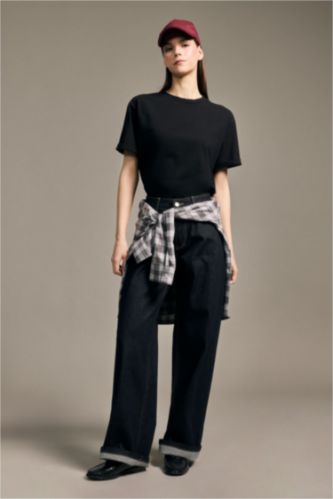 Woman NAVY Trousers