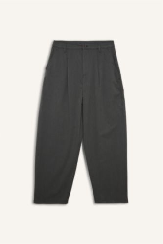 رجالي رمادي بنطلون برجل عادية