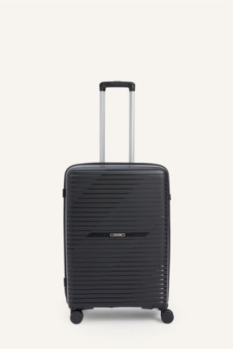 Kadın Siyah Orta Unisex Sert Kapaklı Valiz