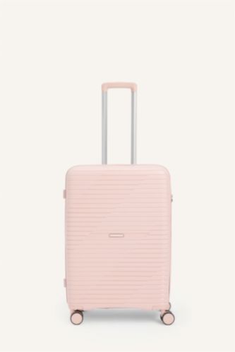 Kadın Pembe Orta Unisex Sert Kapaklı Valiz