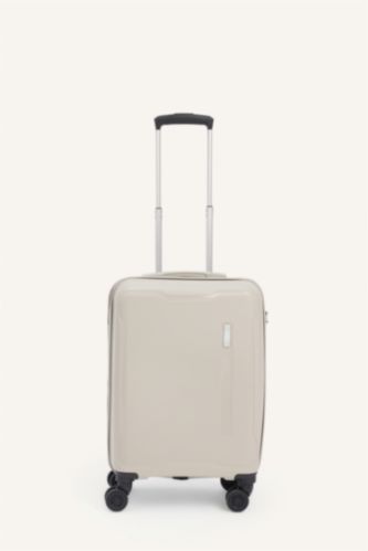 Kadın Bej Unisex Sert Kapaklı Büyük Boy	 Valiz