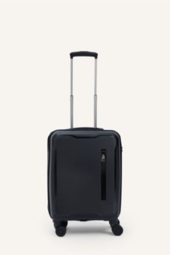 Kadın Siyah Küçük Unisex Sert Kapaklı Küçük Boy Valiz