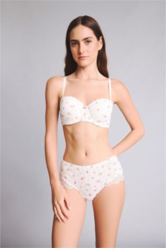 WOMAN Rose Woman Lace Detail Slip Panty