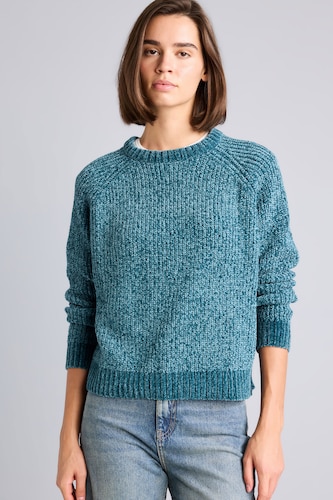 Pull en tricot à col rond Coupe régulière