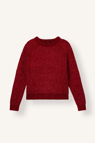 Regular Fit Crew Neck Knitted Pullover