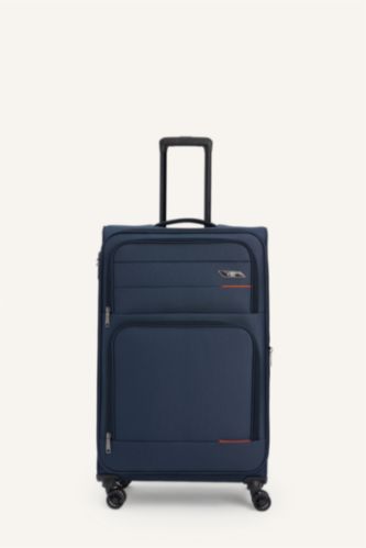 Kadın Lacivert Büyük Unisex Sert Kapaklı Büyük Boy	 Valiz