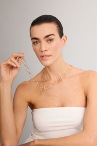 Kadın Altın Kadın Kolye