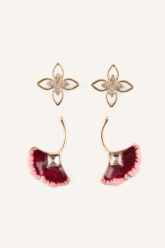 Kadın Karma Kadın 2'li Küpe