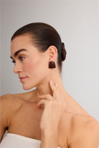 Kadın Bordo Kadın Küpe