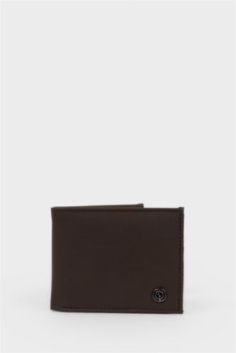 Erkek Kahve Erkek Suni Deri Cüzdan