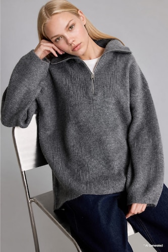 نساء أنثرا Oversize Fit Pullover