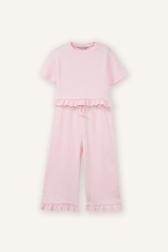 2 piece Regular Fit Crew Neck Set