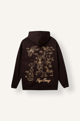Looney Tunes Boxy Fit Printed Heavyweight Sweatshirt
