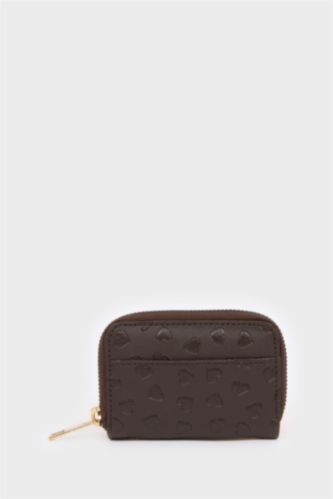 Kadın Kahve Kadın Bozuk Para Çantası