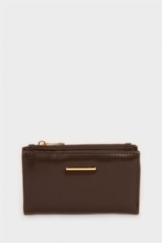 Kadın Kahve Kadın Suni Deri Cüzdan