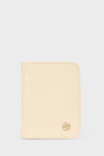 Kadın Bej Kadın Suni Deri Cüzdan