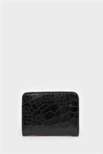 Kadın Siyah Kadın Suni Deri Cüzdan