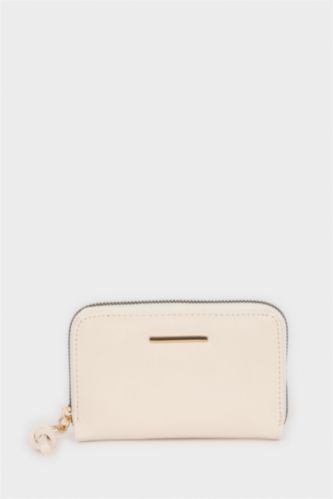 Kadın Bej Kadın Suni Deri Cüzdan