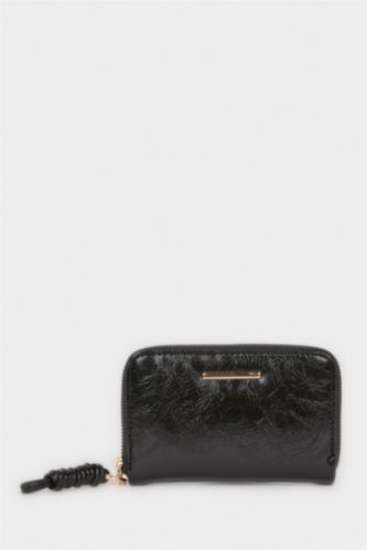Kadın Siyah Kadın Suni Deri Cüzdan