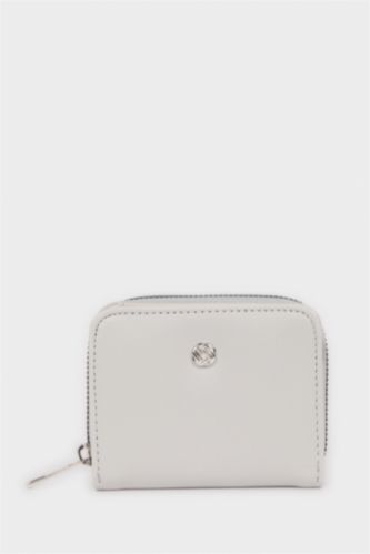 Kadın Gri Kadın Suni Deri Cüzdan