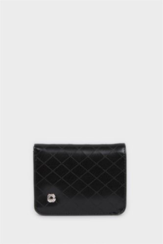 Kadın Siyah Kadın Suni Deri Cüzdan