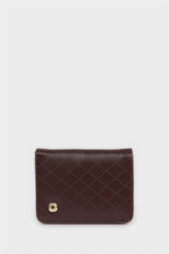 Kadın Kahve Kadın Suni Deri Cüzdan