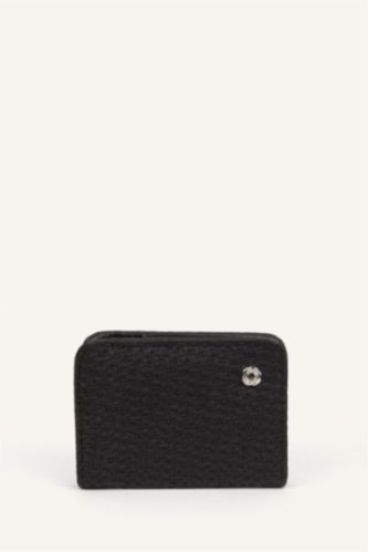 WOMAN Black Woman Faux Leather Wallets