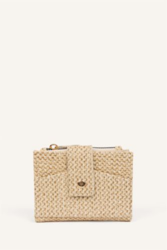 Kadın Bej Suni Deri Cüzdan