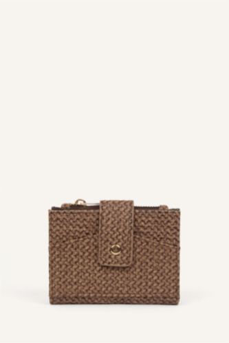 Kadın Kahve Suni Deri Cüzdan